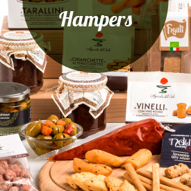 Italian Artisan Food Hampers - Gourmet Gifts with delicacy from Italy