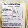 Artisan Pasta Ferricelli, Vero Lucano 500g