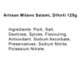 Artisan Milano Salami, Diforti 125g